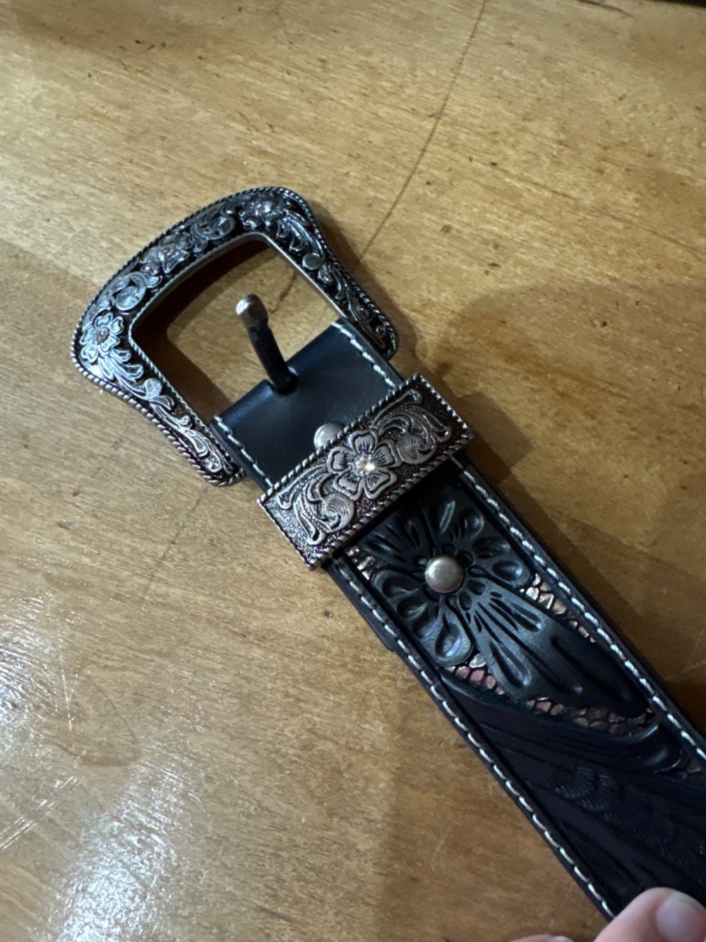 Shyanne leather western belt women’s XL - Picture 4 of 4
